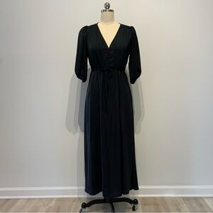 GAP Black Long Sleeve Dress